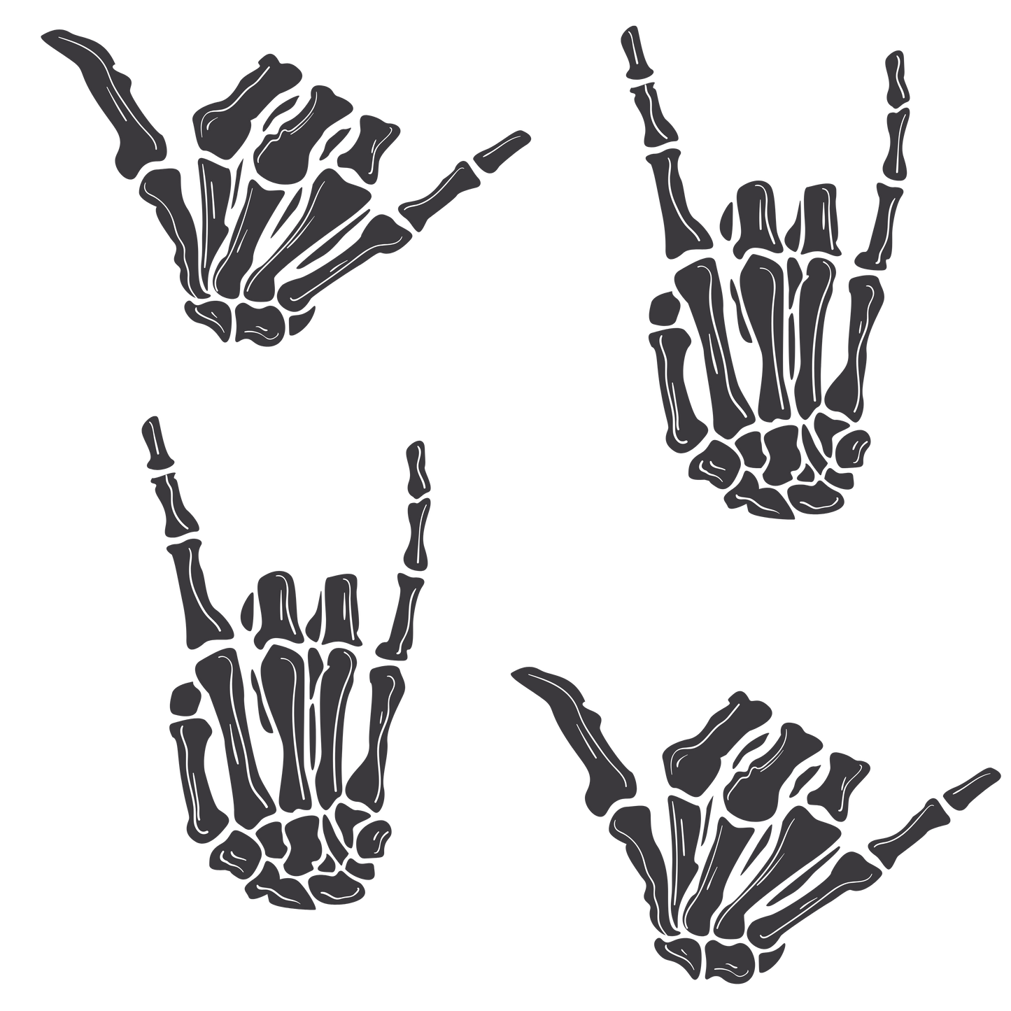 Rock On - White