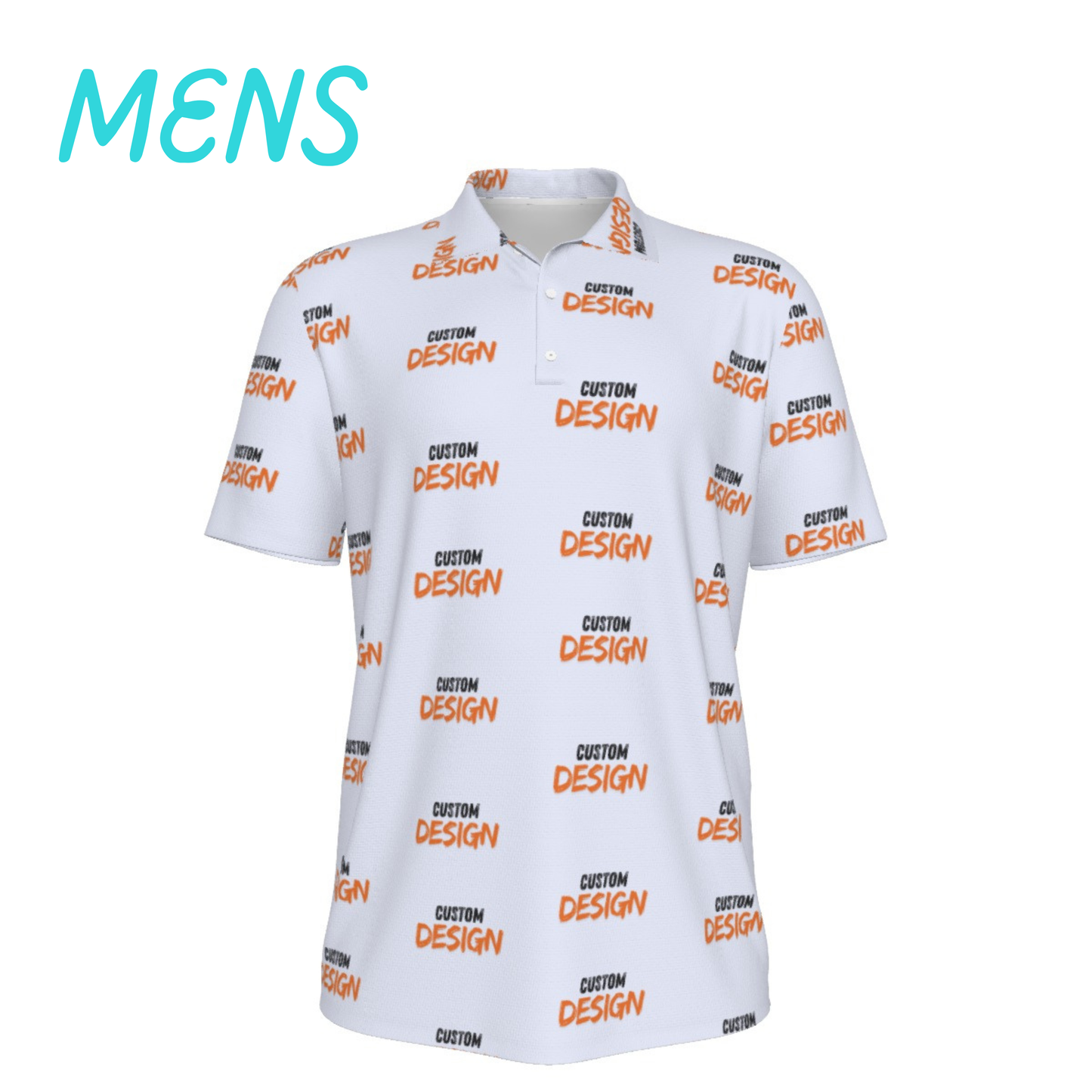 Custom All Over Print Men's Polo